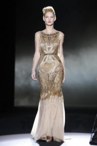 Badgley Mischka Fall 2013 Egyptian Goddess