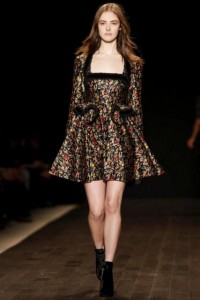 Jill Stuart Fall 2013 Reinventing the Peplum with Victorian Flare